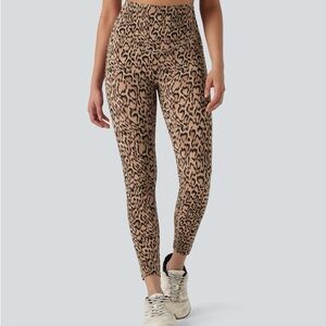Halara UltraSculpt™ Leopard Print High Waisted Tummy Control Yoga Leggings